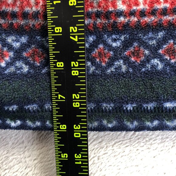 Van Heusen Mens Fleece Jacket Size XL Fleece Pullover Nordic Quarter Zip Cozy - Picture 6 of 11